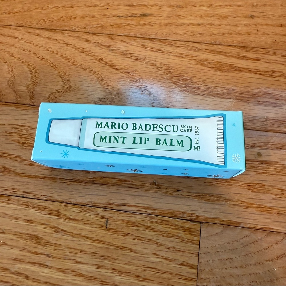 MARIO BADESCU Mint Lip Balm 0.35oz Sealed NEW